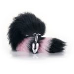 Colorful Fox Tail Metal Anal Plug - Image 7