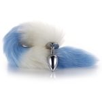 Colorful Tail Metal Anal Plug - Image 4