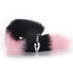 Colorful Fox Tail Steel Butt Plug - Image 4