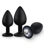 Geisha Ball Silicone Butt Plug with Diamond - Image 8