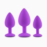 Geisha Ball Silicone Butt Plug with Diamond - Image 4