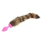 Geisha Ball Silicone Butt Plug With Fox Tail - Image 3