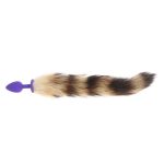 Geisha Ball Silicone Butt Plug With Fox Tail - Image 4