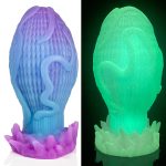 Luminous Egg Shape Dragon Butt Plug - Image 6
