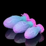 Luminous Egg Shape Dragon Butt Plug