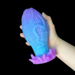 Luminous Egg Shape Dragon Butt Plug - Image 2