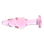 Pink Glass Butt Plug - Image 7