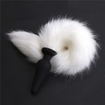 Silicone Anal Plug With Red Fox Tail - Image 10