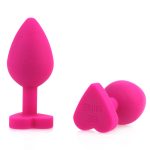 Heart Silicone Anal Plug - Image 6