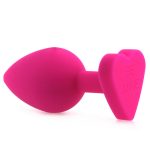 Heart Silicone Anal Plug - Image 4