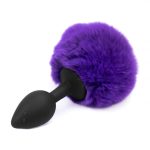 Ball Tail Silicone Anal Plug - Black - Image 6