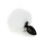 Ball Tail Silicone Anal Plug - Black - Image 8