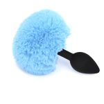 Ball Tail Silicone Anal Plug - Black - Image 3