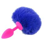 Ball Tail Silicone Anal Plug - Pink - Image 14