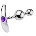 Bendable Double Ball Steel Butt Plug - Image 4