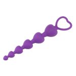 Heart Pull Ring Anal Beads - Image 3