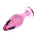 Pink Glass Butt Plug - Image 5