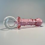 Blue Bead Glass Butt Plug - Image 7