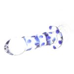 Blue Bead Glass Butt Plug - Image 2