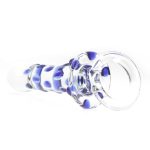 Blue Bead Glass Butt Plug - Image 3