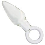 Glass Anal Plug With Handle Ring - Image 10