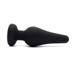 Silicone Black Anal Plug - Image 4