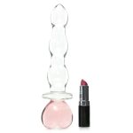 Crystal Heart of Glass Dildo in Pink - Image 4