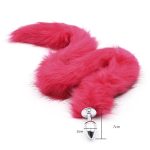 Lengthened Fox Tail Metal Anal Plug - Image 4