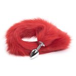 Lengthened Fox Tail Metal Anal Plug - Image 5