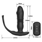 Thrusting Vibrating 7 Modes with Cock Ring Anal Plug - Image 2
