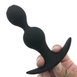 Silicone Anal 2 Balls Plug - Image 2