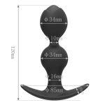 Silicone Anal 2 Balls Plug - Image 4