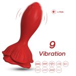 Rose Vibrating Butt Plug - Image 8