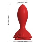 Rose Vibrating Butt Plug - Image 2