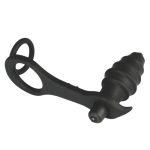 P Spot Vibrating Anal Plug with Cock Ring - Image 7