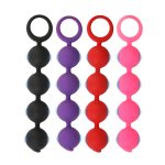 Silicone 4 Ball Anal Beads - Image 6