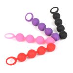 Silicone 4 Ball Anal Beads - Image 3