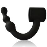 Shaft Ring With Flexible Beaded Anal Plug - Image 8