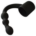 Shaft Ring With Flexible Beaded Anal Plug - Image 2