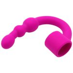 Shaft Ring With Flexible Beaded Anal Plug - Image 4