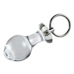 Pull Tab Round Head Glass Butt Plug - Image 3