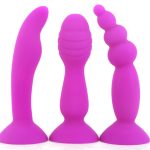 Suction Silicone Butt Plug - 3 Pcs Set - Image 7