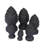 Pine Cone Short Silicone Butt Plug
