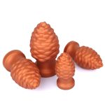 Pine Cone Short Silicone Butt Plug - Image 2