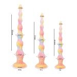 Rattan Long Anal Beads With Luminous