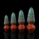 Tentacle Colorful Silicone Butt Plug - Image 7