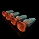 Tentacle Colorful Silicone Butt Plug - Image 9