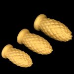 Pineapple Huge Butt Plug - Silicone - Image 8