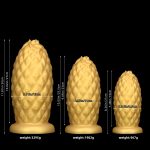 Pineapple Huge Butt Plug - Silicone - Image 2