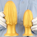 Corn Huge Butt Plug - Silicone - Image 6